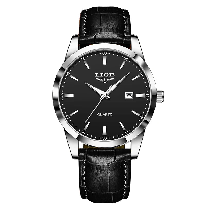 Military Leather Sport Watch – Durable & Fashionable