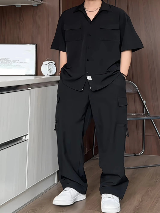 Tokyo Silk Set – Ice Silk Shirt & Pants