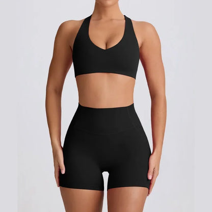 BoostFit Tracksuit – Push-Up Sport Bra & Leggings