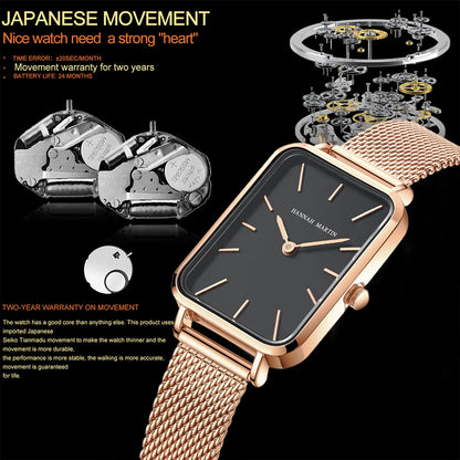 Creative Elegant Stainless Steel Watch – Sophisticated Style
