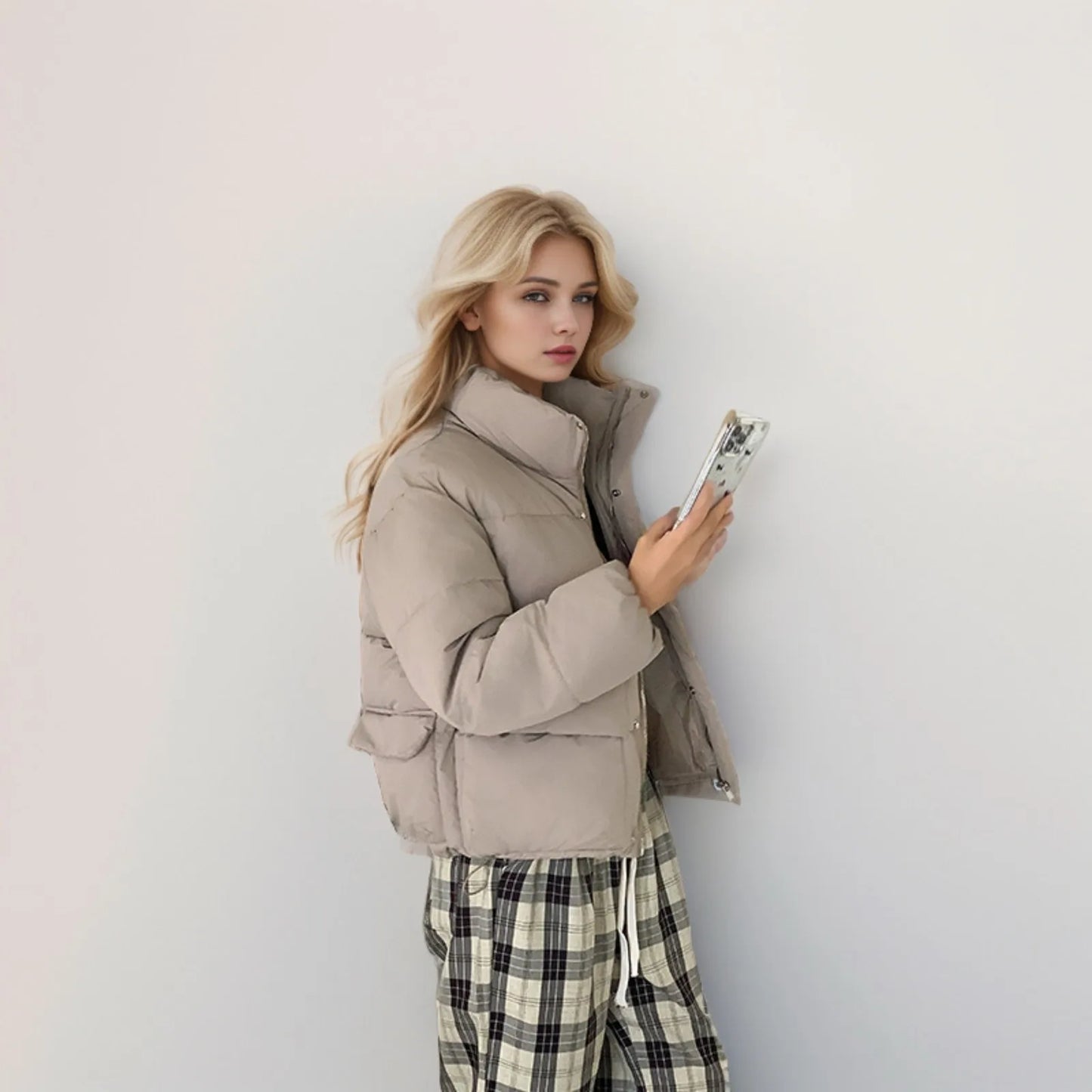 Cotton-Padded Hooded Parka