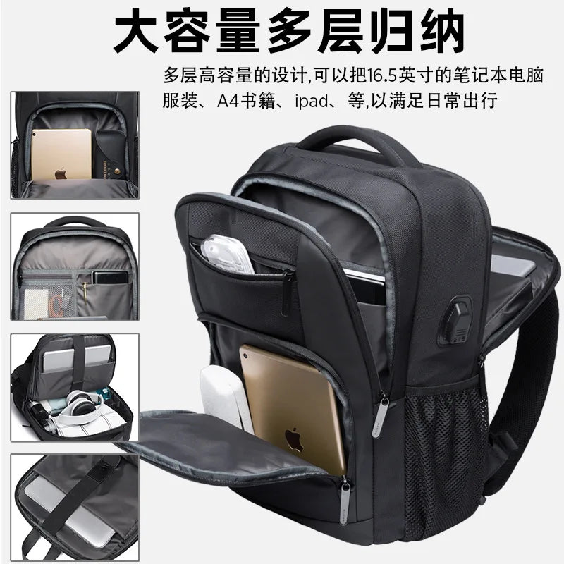 Bange Waterproof Laptop Backpack – Business & Travel Mochila 15.6”