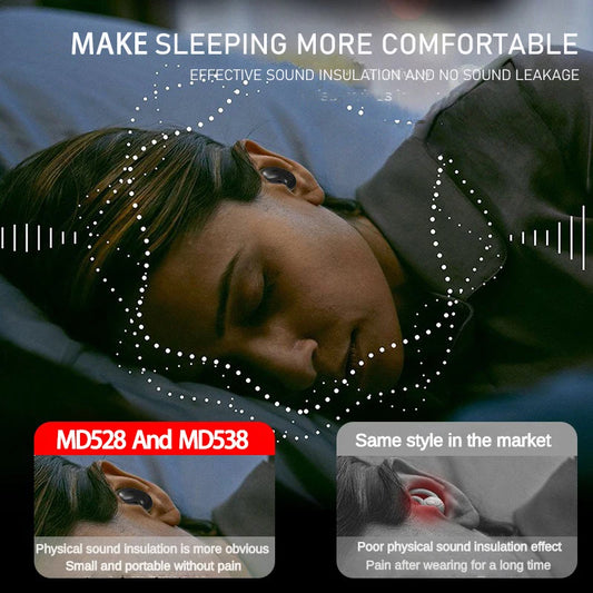 SK Ultra-Thin Sleep Bluetooth Headphones 5.3 – Earbuds Invisíveis, Resistentes à Água e Confortáveis para Dormir