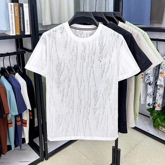 Embroidered Breathable Tee – Premium Craft
