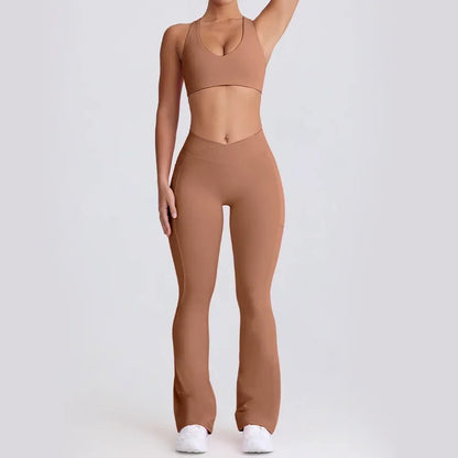 BoostFit Tracksuit – Push-Up Sport Bra & Leggings