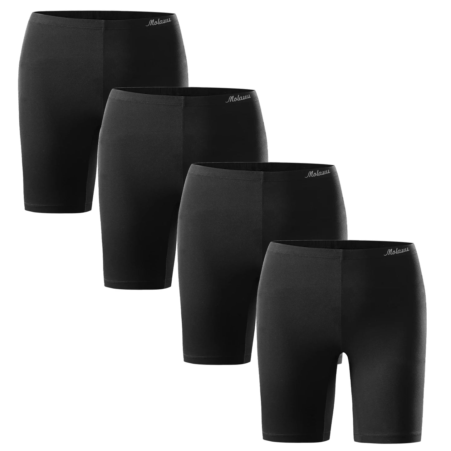 Plus Size Cotton Underwear – High Waist, Soft – 4-Pack