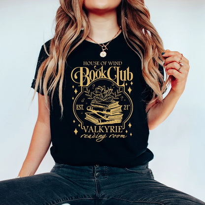 Book Club Sweatshirt — ACOTAR House of Wind Design, Cozy Literary Look