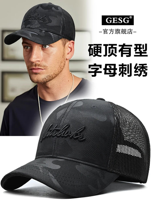 InlnDtor Sunshade Baseball Cap – Embroidered Casual Fishing Hat