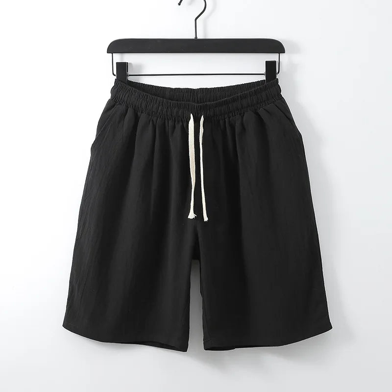 Oversized Linen Shorts – Up to 9XL