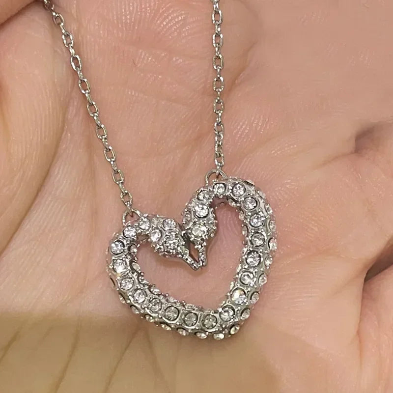 Pink Heart Crystal Set – Pearl Party Edition