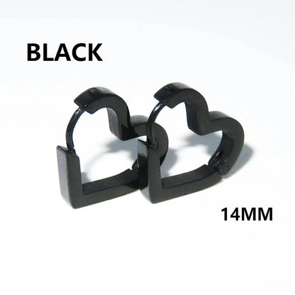 Geometric Triangle Stud Earrings – Punk Rock Style for Unisex