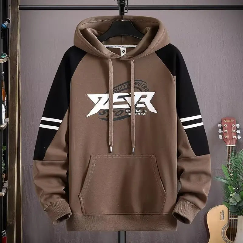 White Oversized Hoodie with Hat