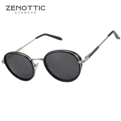 ZENOTTIC 2025 Retro | Polarized Round Shades – Classic Vintage Protection
