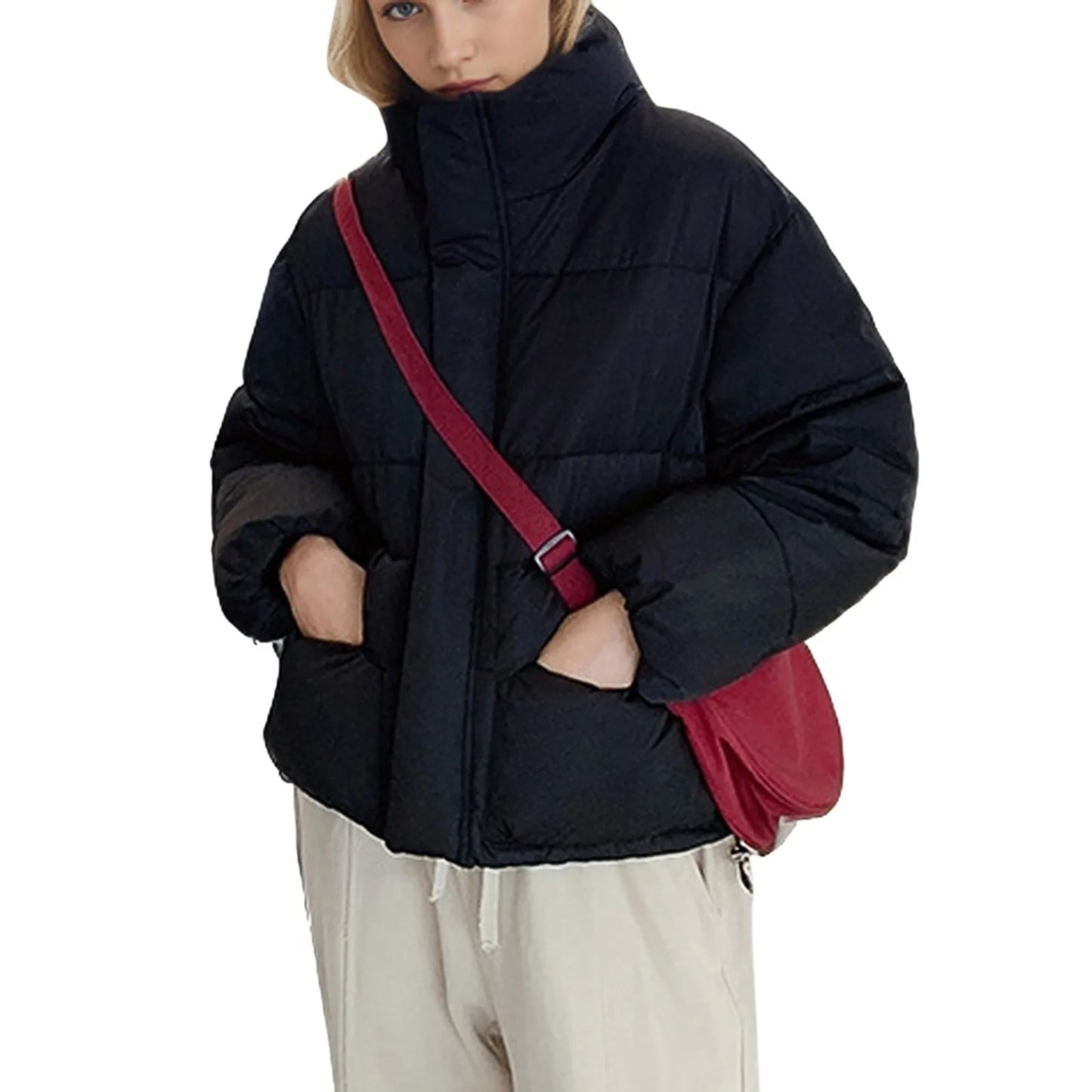 Cotton-Padded Hooded Parka