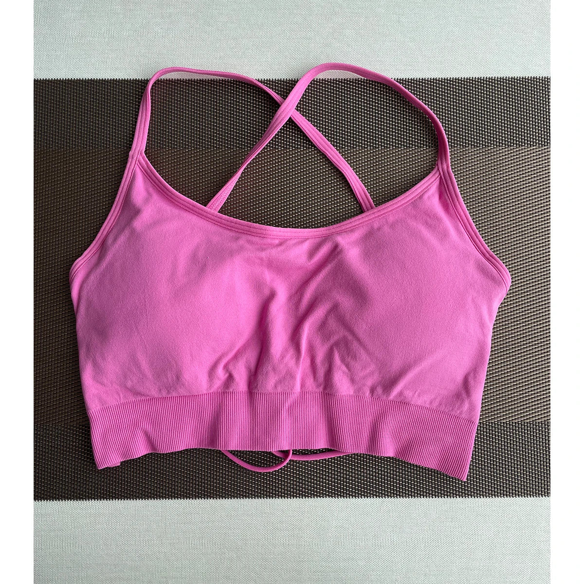 Invincible Seamless Bra — Women's Spandex Fitness & Leisure Sports Bra, Breathable & Elastic