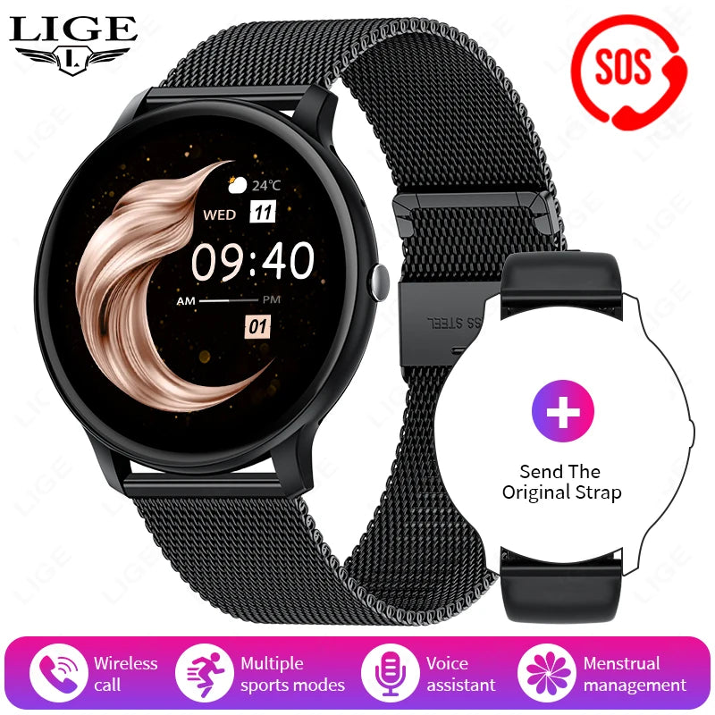 Silicone Strap Dress Watch – Casual with Diamond Accents