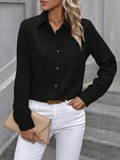 Everyday Edge – Streetwear Long Sleeve Blouse