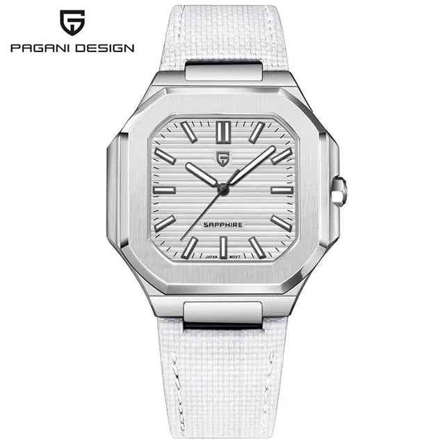 Quartz Sports Watch – Sapphire Glass, Waterproof, Stainless Steel Build