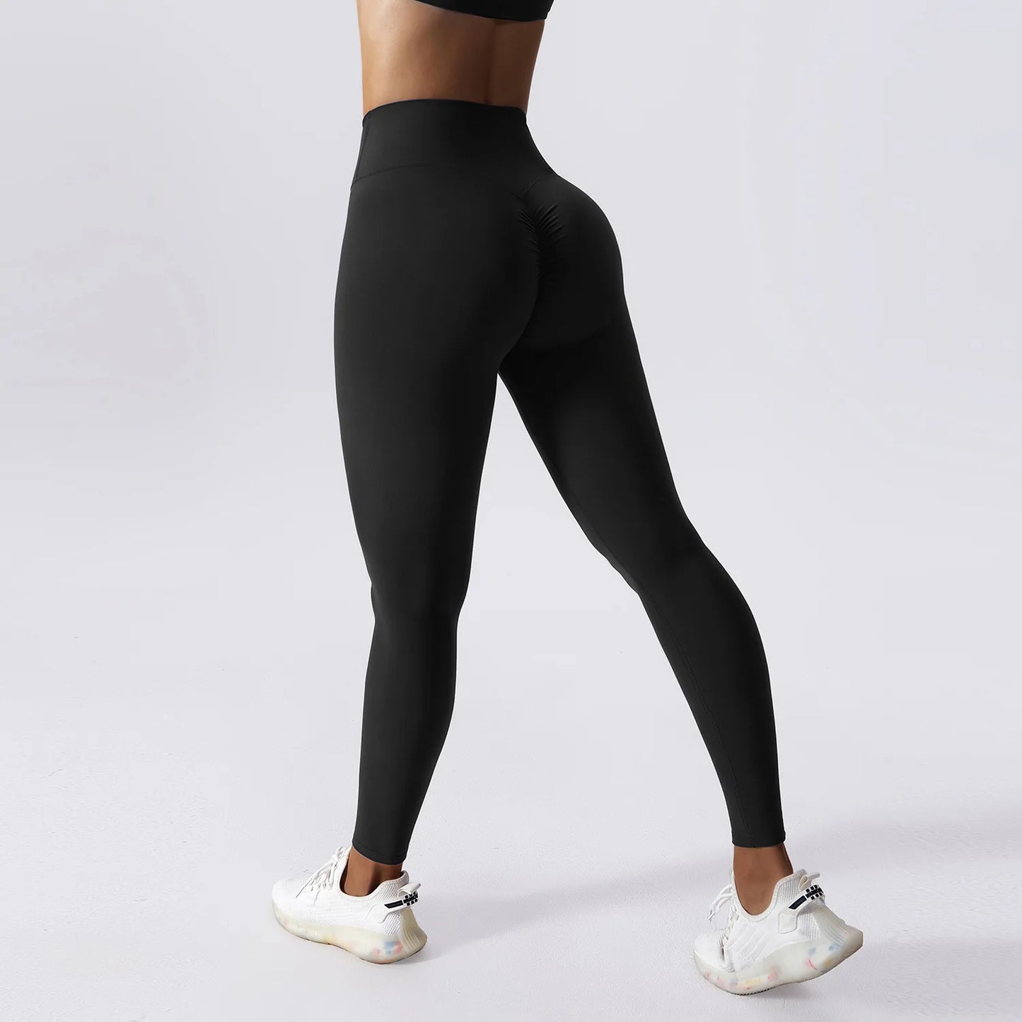 High Waist Push-Up Sports Leggings — Women's Fitness & Yoga Tights for Gym & Running