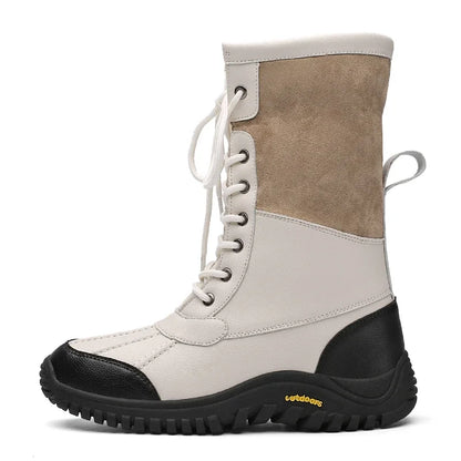 FrostStep | High Top Warm Snow Boots – Plus Size Winter Shoes