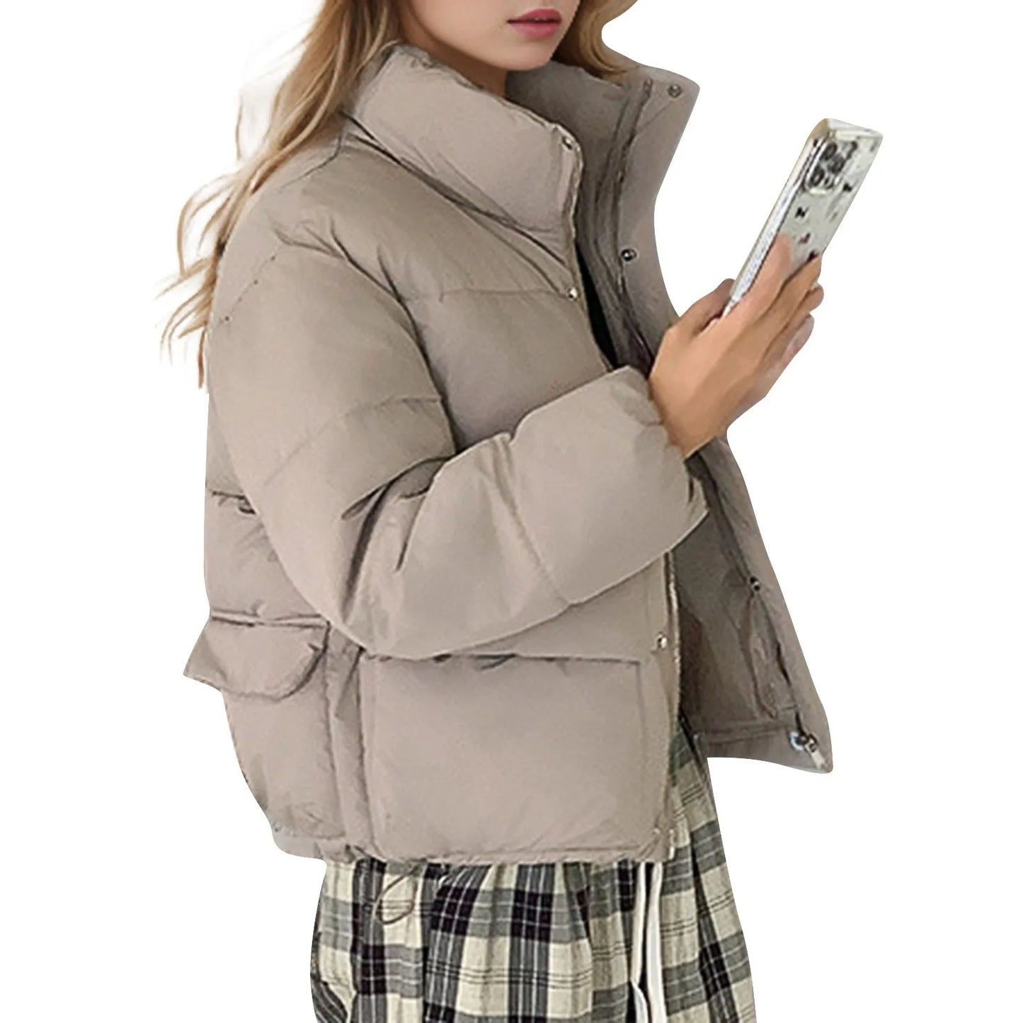 Cotton-Padded Hooded Parka