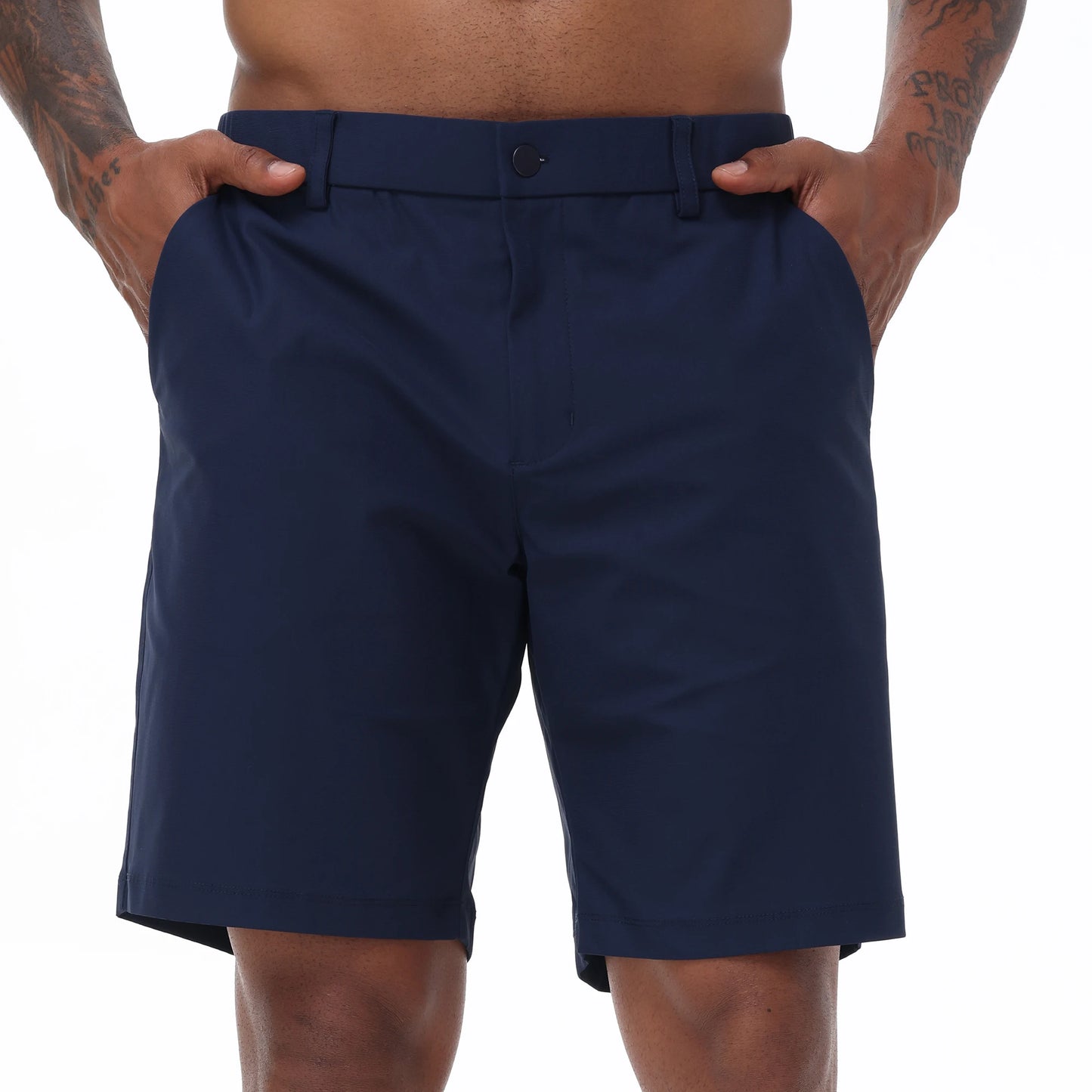 Straight-Cut Utility Shorts – Large Pockets