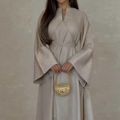 Embroidered Muslim Dress