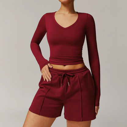 AirForm Lounge Set – Long Sleeve Top & Sweatpants