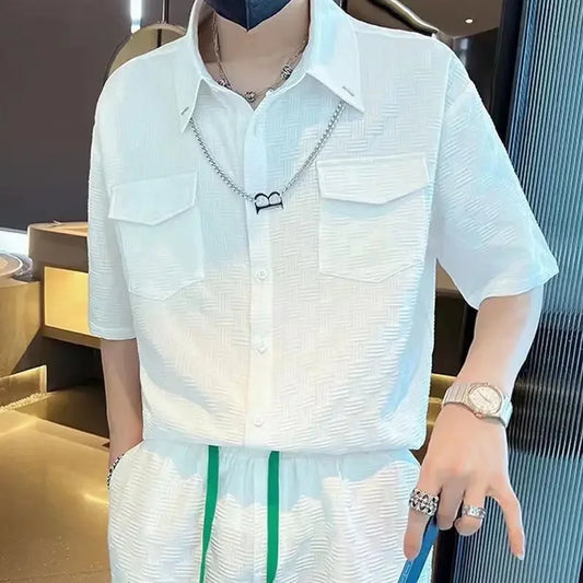 Seoul Basic Set – Korean Fit Shirt & Shorts
