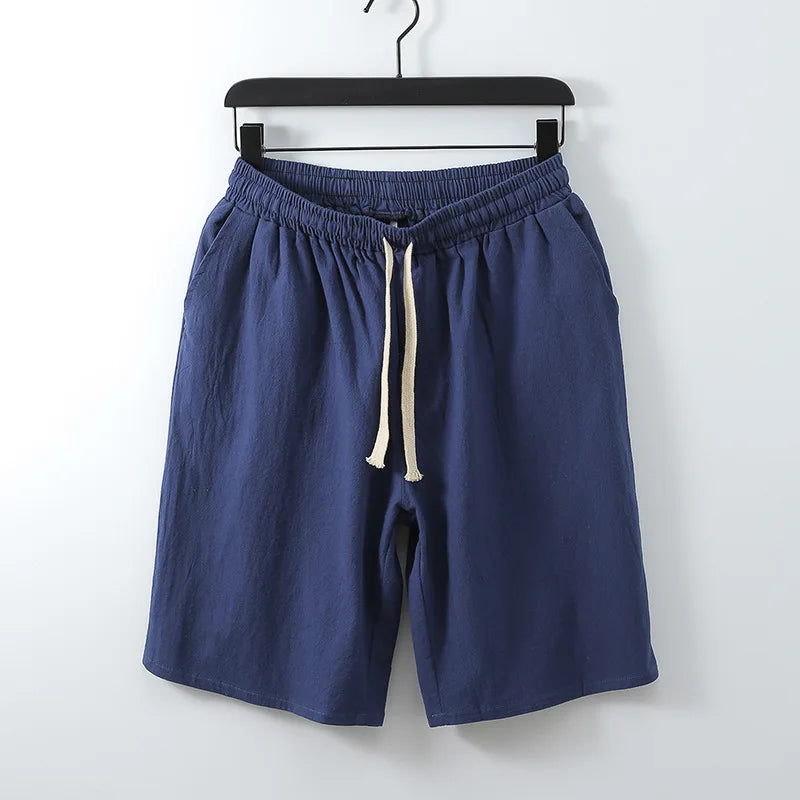 Oversized Linen Shorts – Up to 9XL