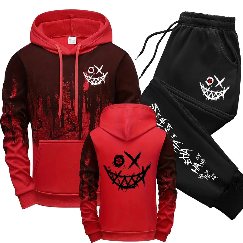 Hooded Sweatshirt & Joggers Set – Urban Winter Style