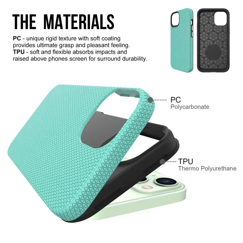 Matte Silicone Fashion Case – iPhone 11 to 15 Pro Max | Anti-Slip & Shockproof Bumper