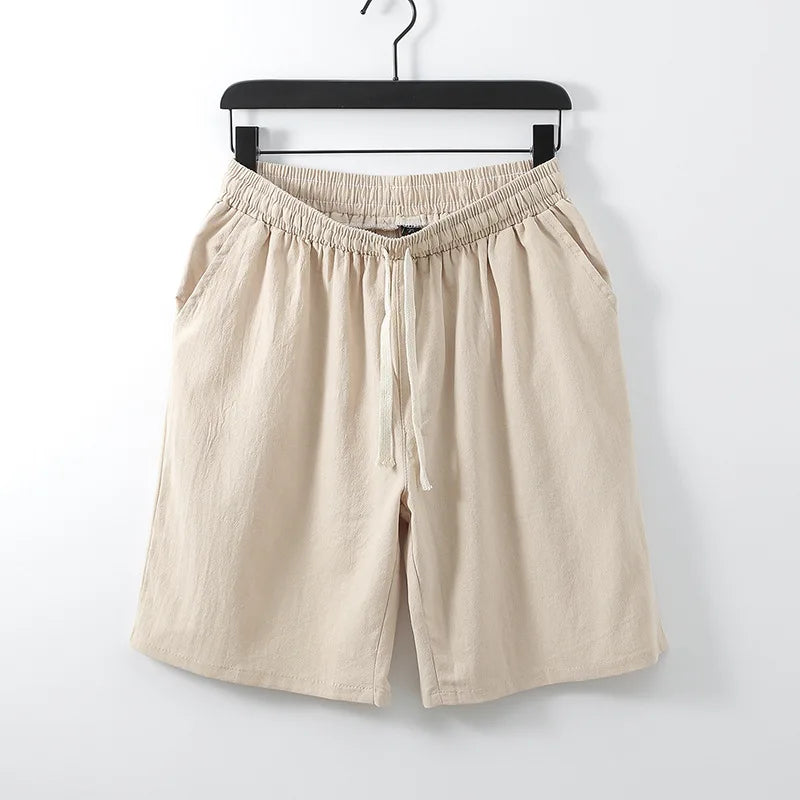 Oversized Linen Shorts – Up to 9XL
