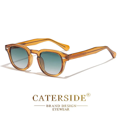 CATERSIDE Luxe | Retro Circular Sunglasses – Bold & Timeless UV400 Shades