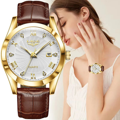 Military Leather Sport Watch – Durable & Fashionable