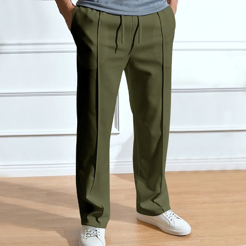 Loose Fit Cord Straight Pants – Spring/Summer Edition