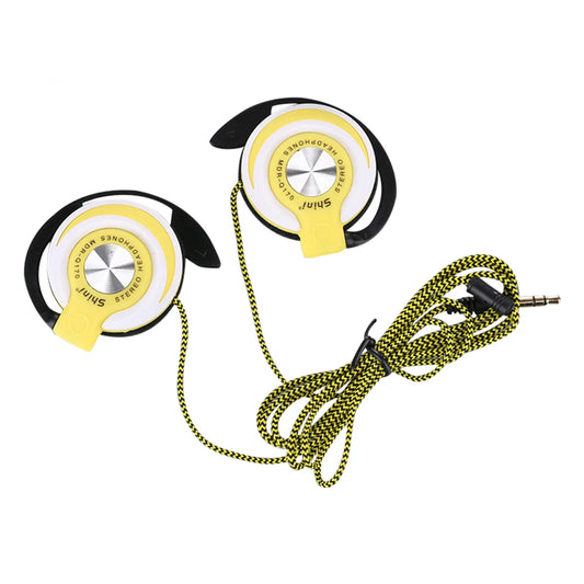 Fones Wired 3.5mm Over-Ear com Bass Potente e Gancho Ajustável – Headphones para Música e Chamadas