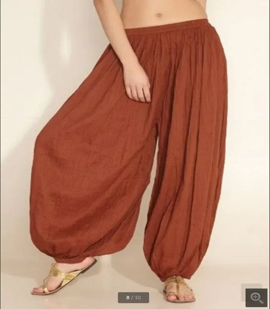 Straight-Leg Cotton Pants — American Casual Fit