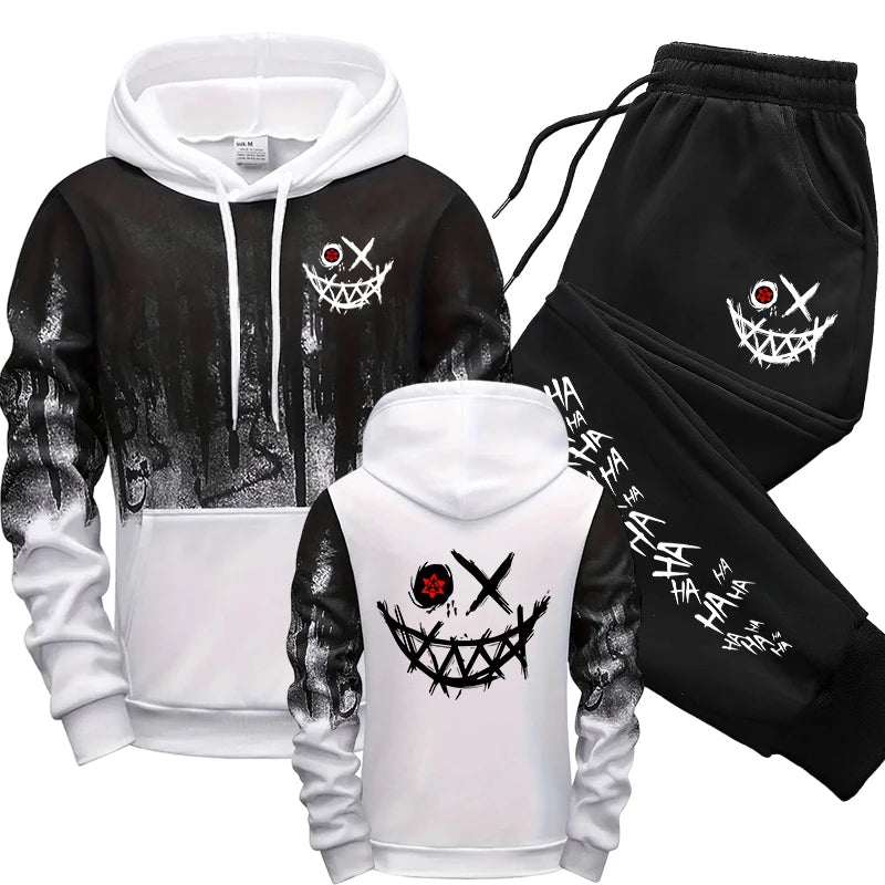 Hooded Sweatshirt & Joggers Set – Urban Winter Style