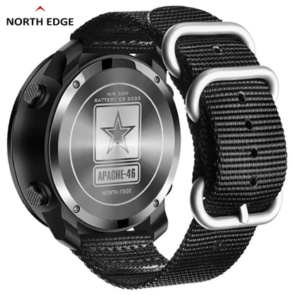 Digital Outdoor Watch – Altimeter, Compass, Barometer, Running & Swimming