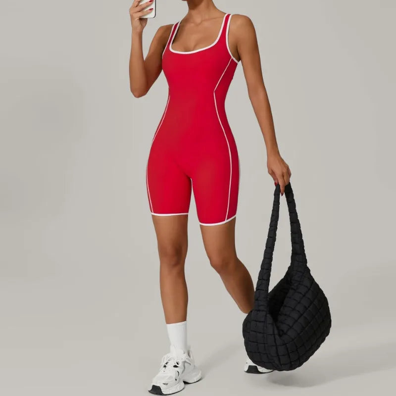OpenBack Zen Romper – Yoga Dance One-Piece