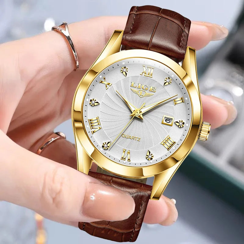Military Leather Sport Watch – Durable & Fashionable