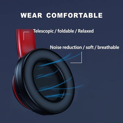 Lenovo HD200 Bluetooth Headphones Over-Ear Dobráveis com Cancelamento de Ruído e Som HiFi para Jogos e Música