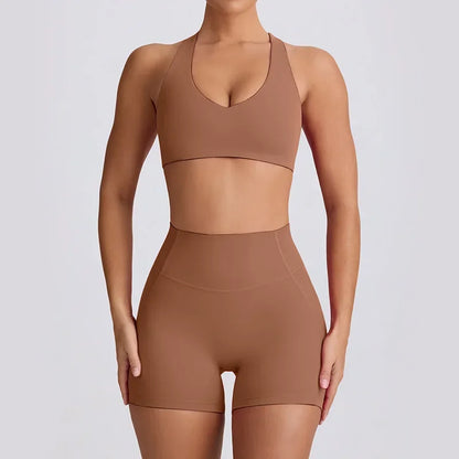 BoostFit Tracksuit – Push-Up Sport Bra & Leggings