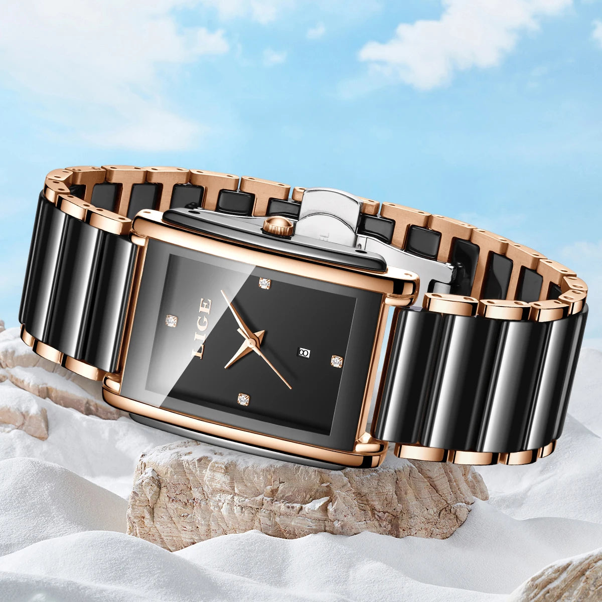 Full Touch Screen Smartwatch – Waterproof & Fitness Ready