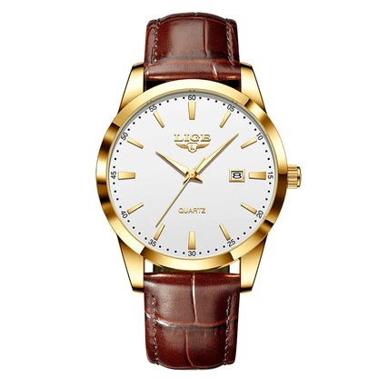 Military Leather Sport Watch – Durable & Fashionable