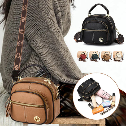 Retro Multi-Layer Zipper Bag | Durable Summer Chain