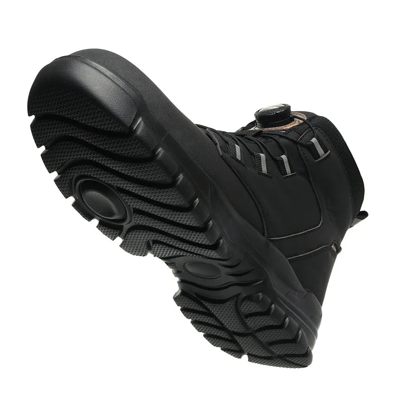 Waterproof Steel Toe Boots — Anti-Smash & Anti-Puncture Security Footwear