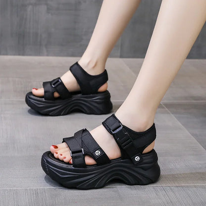 BuckleEase Sandals |  Thick Sole – Durable, Casual Comfort