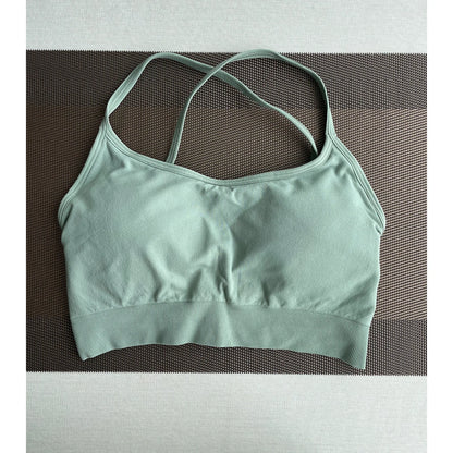 Invincible Seamless Bra — Women's Spandex Fitness & Leisure Sports Bra, Breathable & Elastic